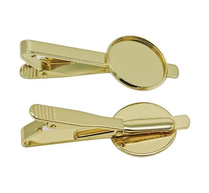 Personalized Tie Clips for Wedding Party & Groom