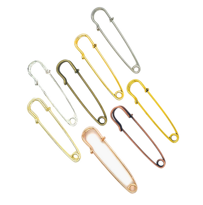 Small Safety Pin Brooch