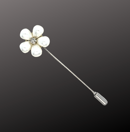 silver-flower-pearl-pin-lapel